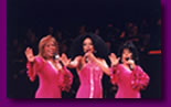 Foto van Diana Ross & The Supremes tijdens de Return to Love Tour